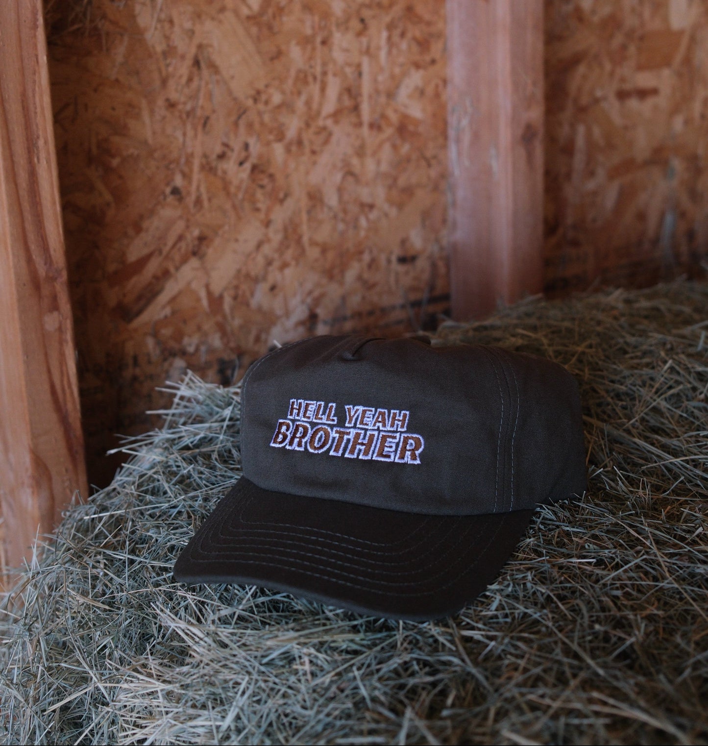 Hell Yeah Brother Cap in Green